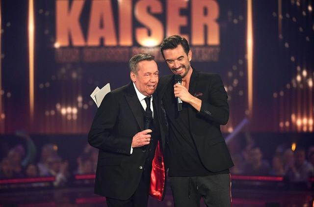 Roland Kaiser und Florian Silbereisen strahlten bei „Alles singen Kaiser“ um die Wette.