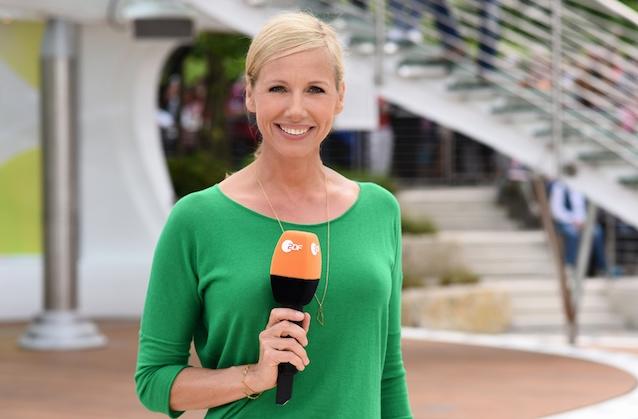 Andrea Kiewel im „ZDF-Fernsehgarten“.