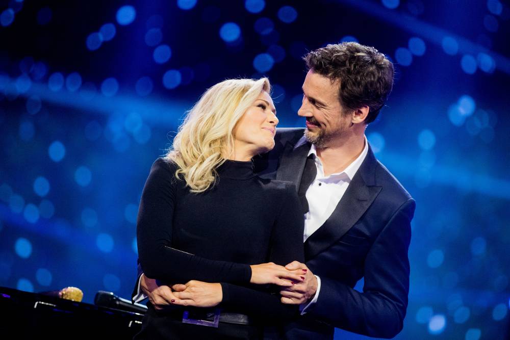 Helene Fischer und der Schauspieler Florian David Fitz 2018 Helene Fischer und der Schauspieler Florian David Fitz 2018