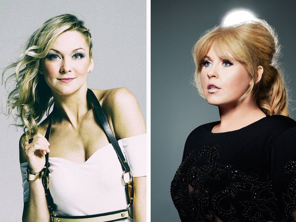 Linda Hesse und Maite Kelly  Linda Hesse und Maite Kelly