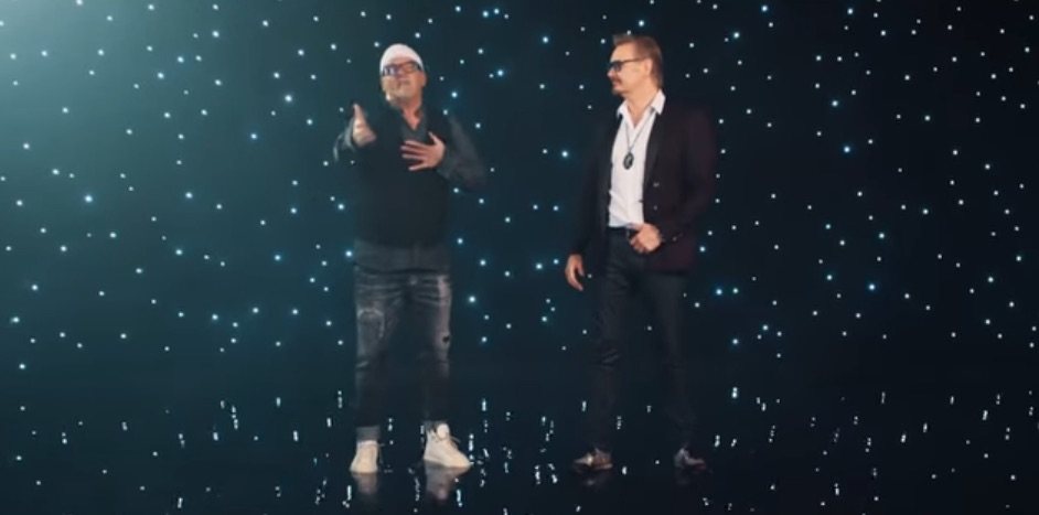 DJ Ötzi und Nik P. in ihrem neuen Video zu „Ein Stern“.  DJ Ötzi und Nik P. in ihrem neuen Video zu „Ein Stern“.