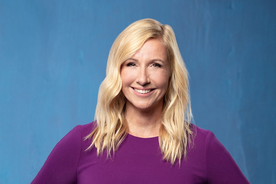 Andrea Kiewel besucht im „ZDF Fernsehgarten on Tour“ im Herbst 2019 die Nordsee. Andrea Kiewel ZDF Fernsehgarten on Tour