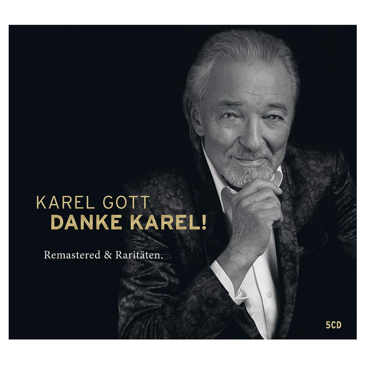 In dieser Woche erscheint ein besonderes Best-of von dem unvergessenen Karel Gott.  AlbumCover mit Portrait von Karel Gott