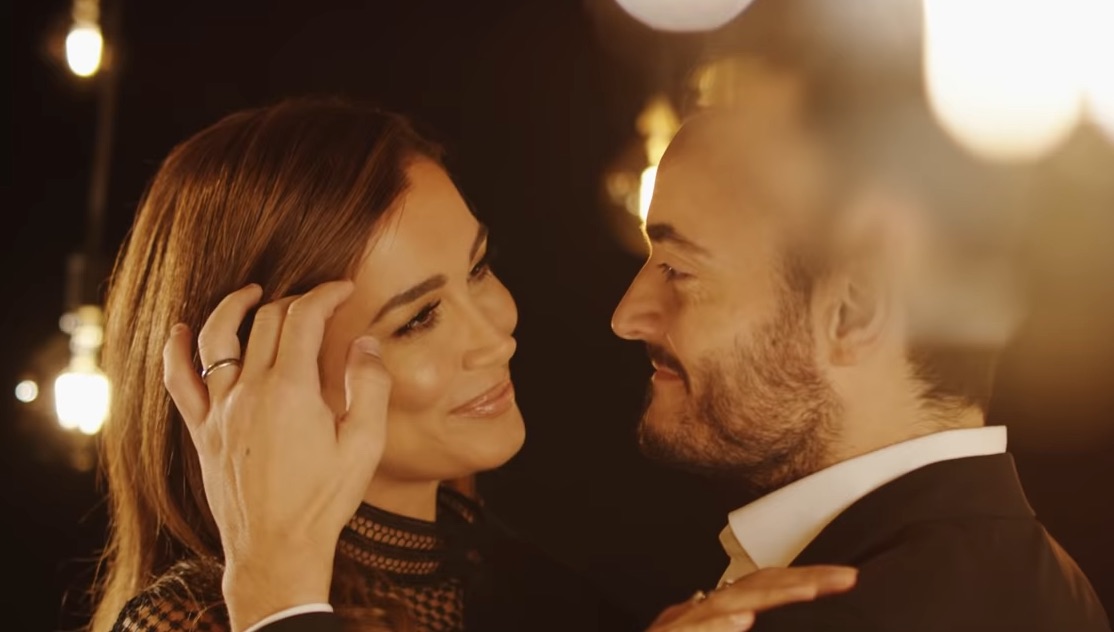 Giovanni Zarrella und seine Frau Jana Ina im neuen Musikvideo.  Giovanni Zarrella und seine Frau Jana Ina im neuen Musikvideo.