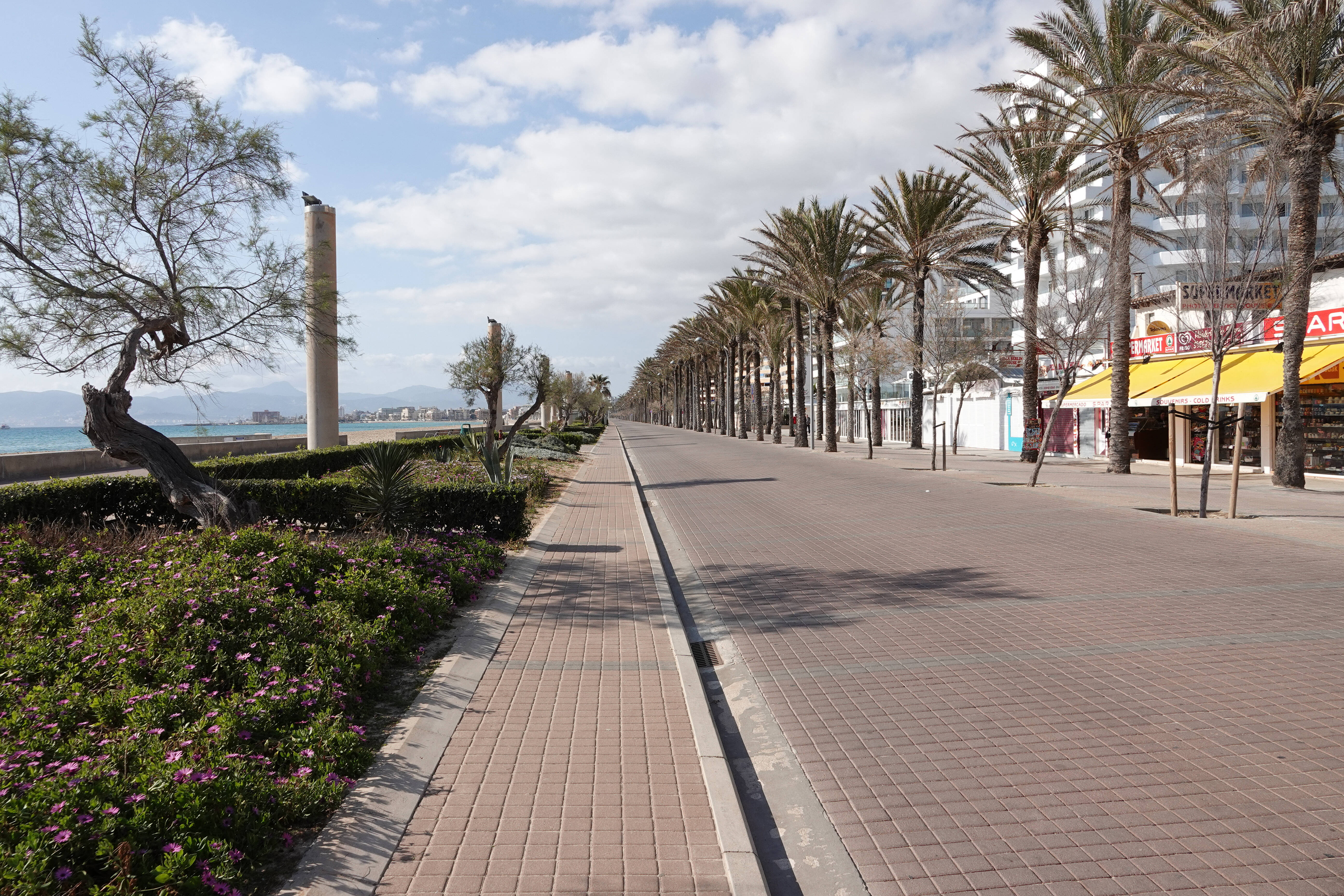 Auch in El Arenal gilt eine Ausgangssperre wegen des Coronavirus. Auch in El Arenal gilt eine Ausgangssperre wegen des Coronavirus.