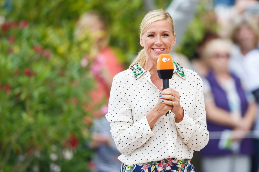 Den „ZDF-Fernsehgarten“ mit Andrea Kiewel gibt es zu Pfingsten wieder im Doppelpack, am Sonntag und Montag.  Den „ZDF-Fernsehgarten“ mit Andrea Kiewel gibt es zu Pfingsten wieder im Doppelpack, am Sonntag und Montag.
