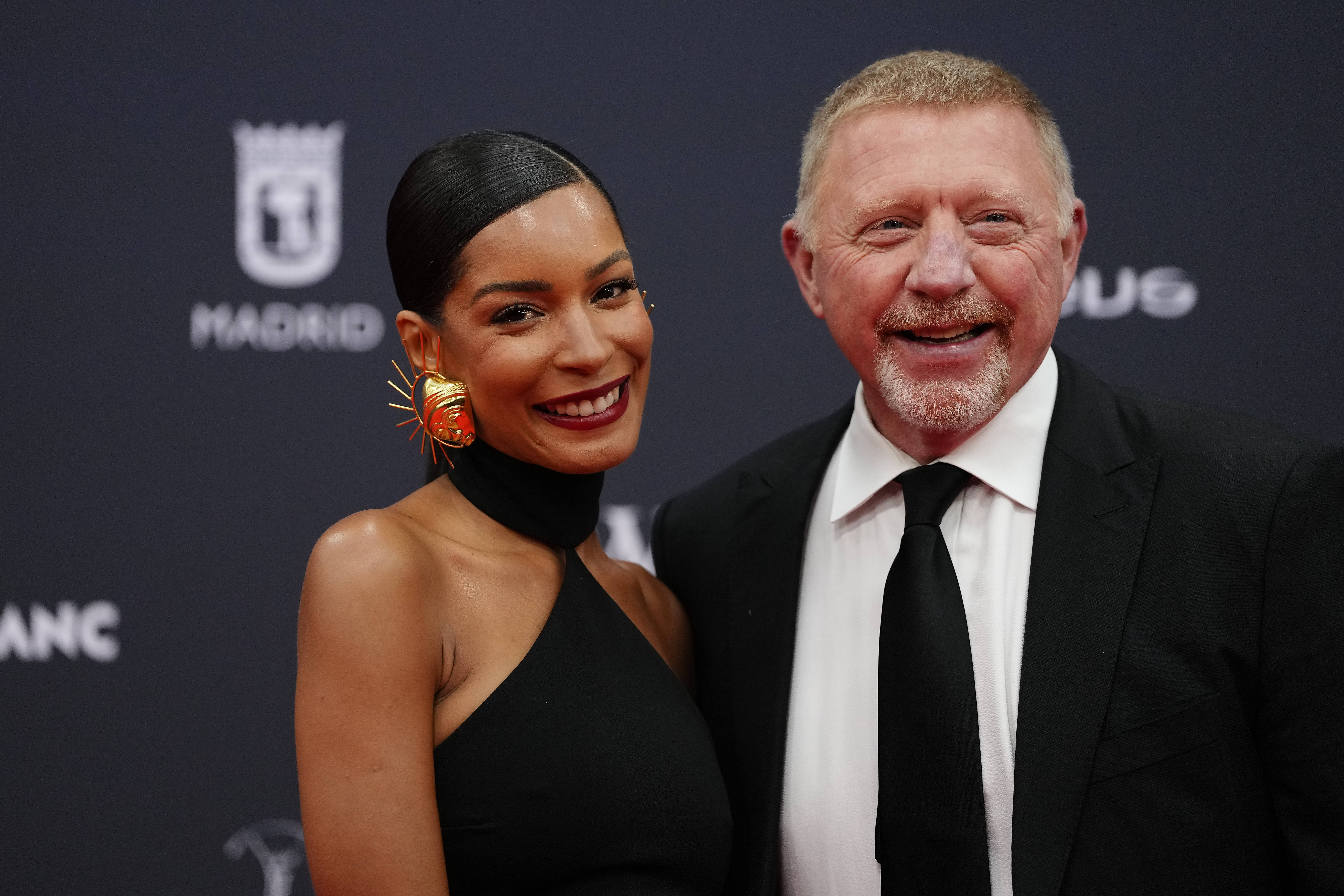 Boris Becker mit seiner dritten Frau Lilian