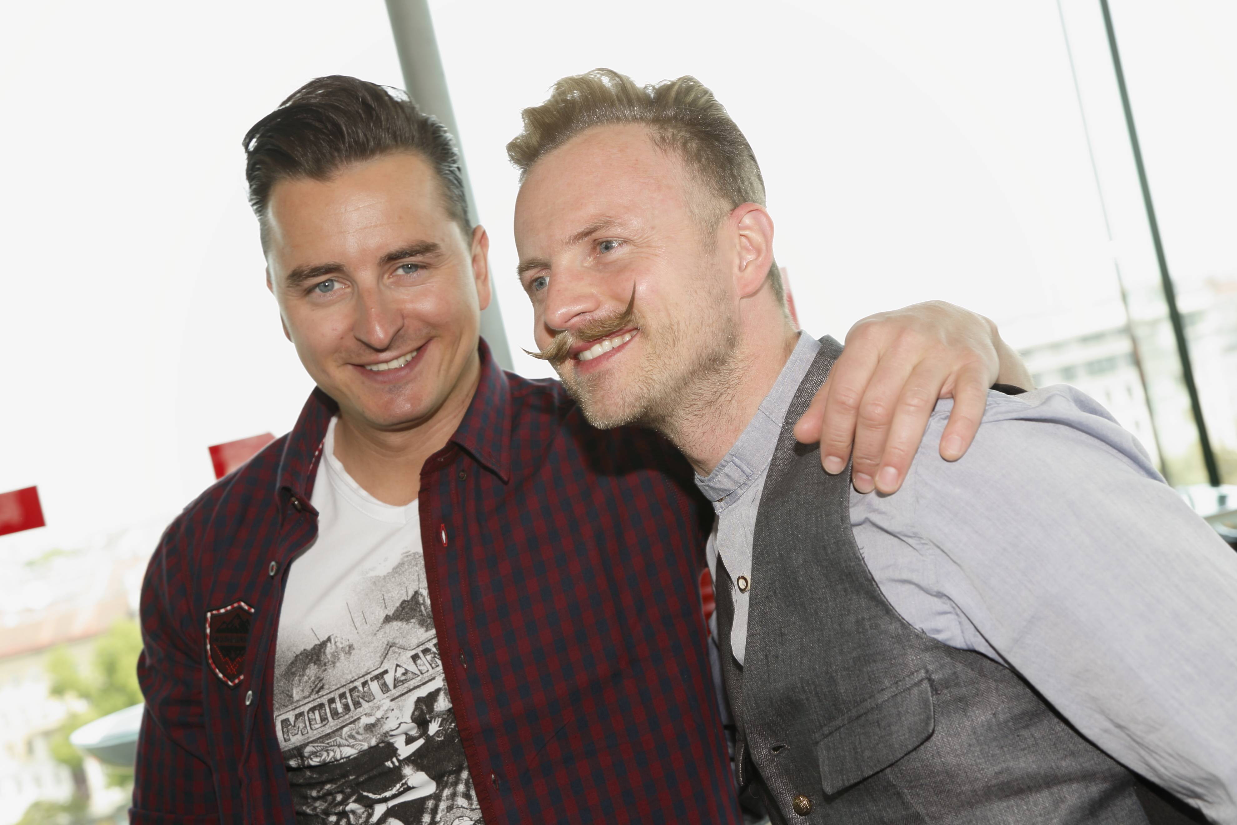 Andreas Gabalier mit seinem Bruder Willi