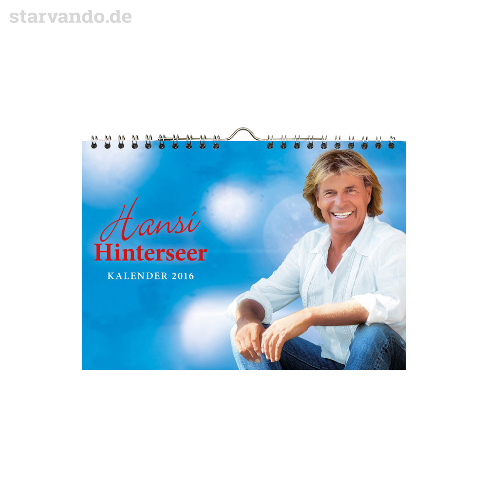 Hansi Hinterseer Kalender 2016