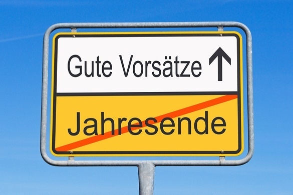 Wer hat sie nicht: gute Vorsätze? Aber zum Glück kann man große oder kleine Sünden so lange aufschieben, bis man diese - als gute Vorsätze verpackt - , einfach mit ins nächste neue Jahr nimmt. Vorsätze