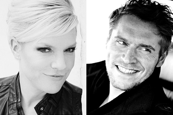 Trotz 16 Jahren Altersunterschied harmonieren Ina Müller und Johannes Oerding perfekt. Ina Müller Johannes Oerding