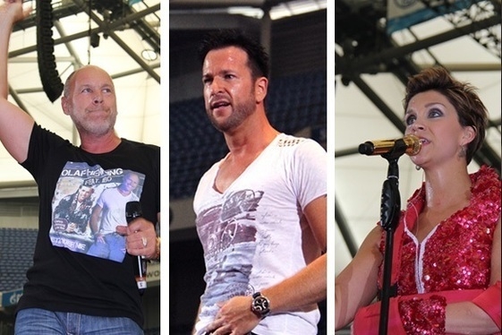 Die drei waren ein echter Aufreger 2013: Olaf Henning, Michael Wendler und Anna-Maria Zimmermann. Schlagerstars 2013