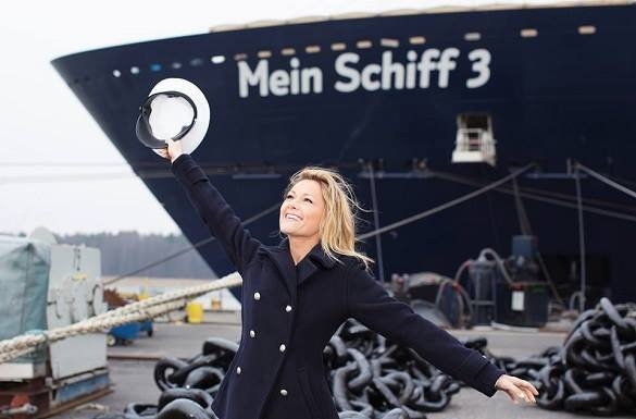 Helene Fischer wird Taufpatin eines Kreuzfahrtschiffes. Helene Fischer