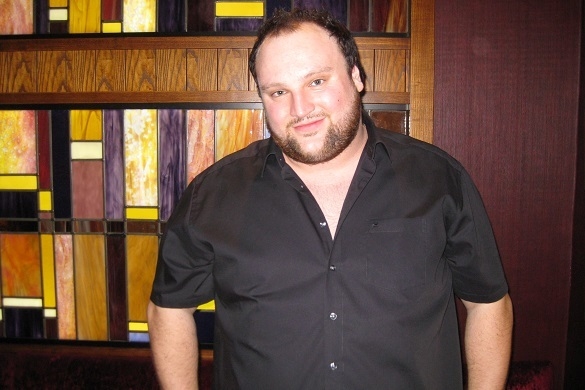 Alex Diehl vor seinem Auftritt im Münchner Hard Rock Cafe. Gestern begeisterte er Hunderte von Gästen. Alex Diehl