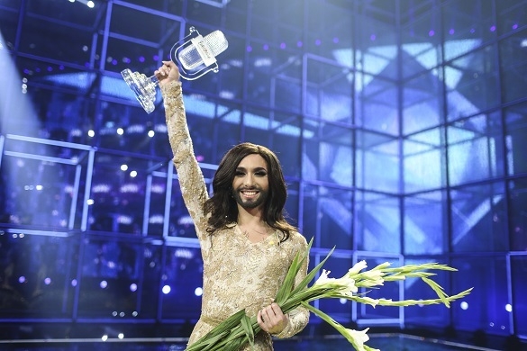 Conchita Wurst siegte beim ESC 2014 in Kopenhagen für Österreich. Damit findet der ESC 2014 in Österreich statt. ESC Conchita Wurst