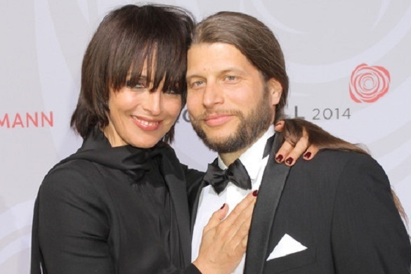 Nena und ihr zwölf Jahre jüngerer Freund Philipp Palm auf dem „Rosenball“ in Berlin. Nena erstrahlte mit neuer Frisur. Nena Philipp Palm