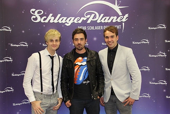Die Cappuccinos sind jetzt nur noch zu dritt: Peter, René und Michél haben trotzdem einiges vor. Cappuccinos Interview SchlagerPlanet