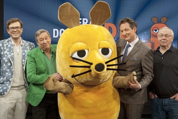Das Team von „Frag doch mal die Maus“ darf sich heute auf den Besuch von Revolverheld freuen. Maus ARD Revolverheld
