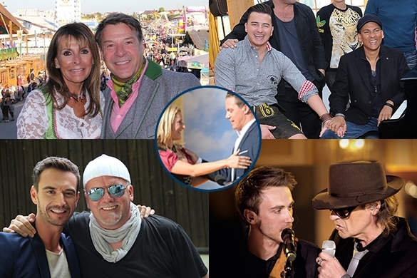 Ob DJ Ötzi und Florian Silbereisen oder Ireen Sheer und Patrick Lindner – diese Stars verstehen sich auch privat hervorragend. Freundschaft Schlager Stars