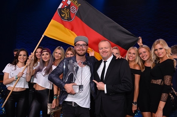 Mark Forster gewann gestern Abend für sein Bundesland Rheinland-Pfalz mit deutlichem Vorsprung. Mark Forster Sieger Bundesvision Song Contest