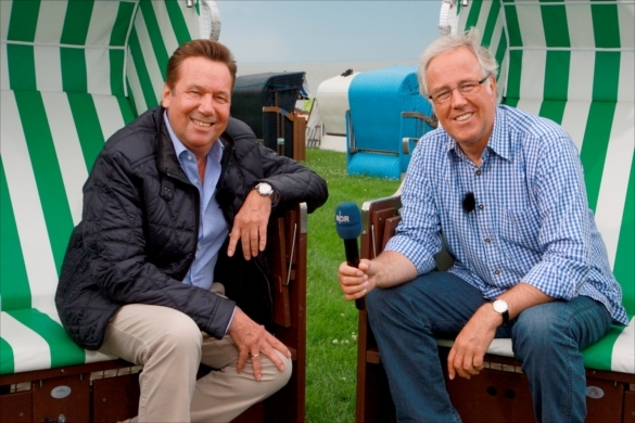 Lutz Ackermann beschäftigt sich nicht nur mit Musik und einer tollen Landschaft. Auch wichtige und interessante Gespräche führt er. Lutz Ackermann