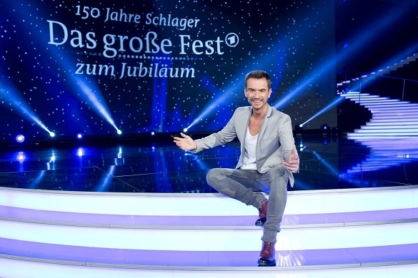 150 Jahre Schlager – Das große Fest zum Jubiläum läuft am 10. Oktober um 20:15 Uhr im Ersten und im ORF. Florian Silbereisen 150 Jahre Schlager