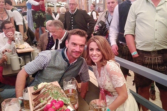 Florian Silbereisen Vanessa Mai Wiesn 2016