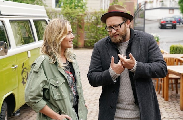 Helene Fischer und Gregor Meyle besuchen Orte aus der Vergangenheit der Sängerin. Helene Fischer und Gregor Meyle in „Meylensteine“.