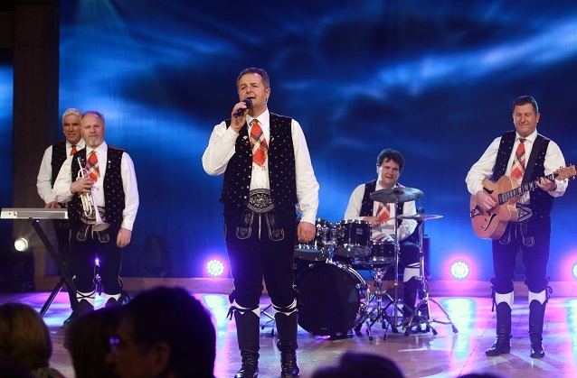 Norbert Rier kehrte am Wochenende zurück zu den Kastelruther Spatzen auf die Bühne.