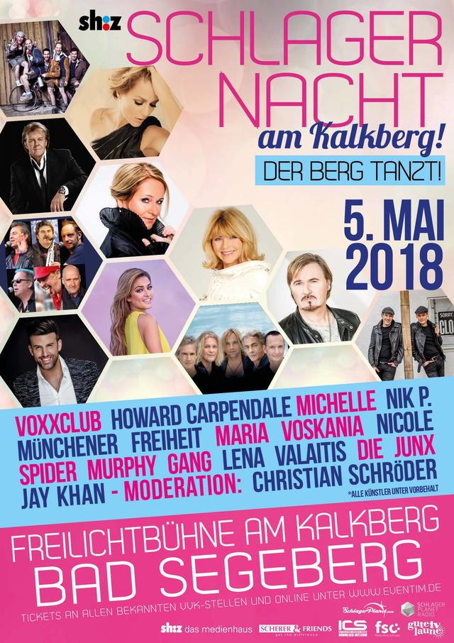 Schlagernacht am Kalkberg 2018 – Der Berg tanzt! Schlagernacht am Kalkberg 2018 – Der Berg tanzt!