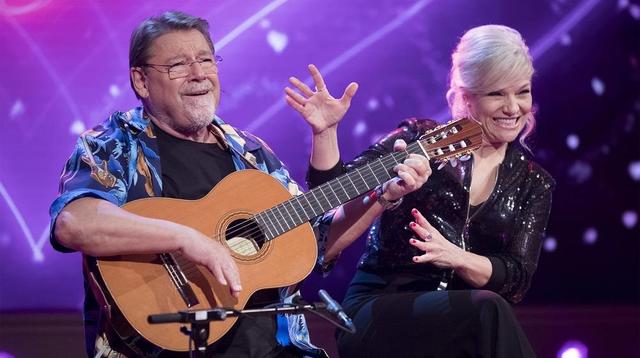 Jürgen von der Lippe und Ina Müller in „Mensch Jürgen! von der Lippe wird 70“ in der ARD. Jürgen von der Lippe und Ina Müller in „Mensch Jürgen! von der Lippe wird 70“.