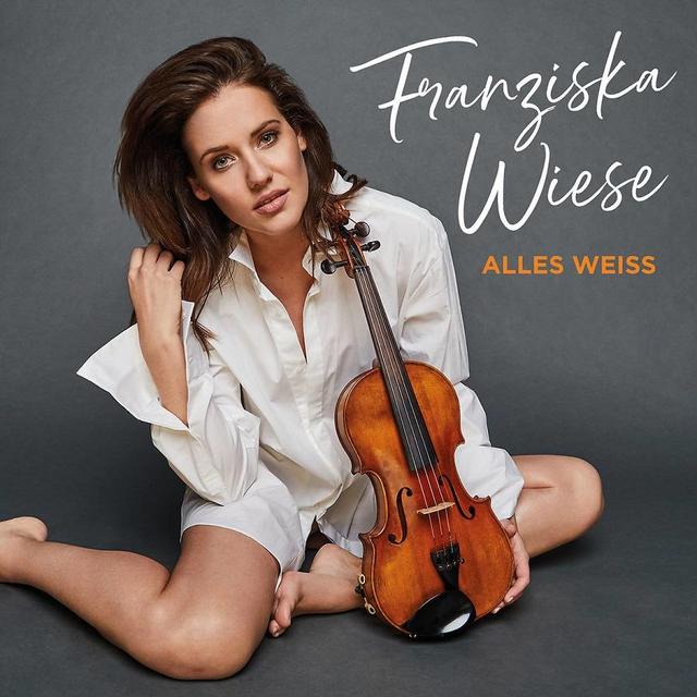 So sieht das Cover von Franziska Wieses neuem Album "Alles weiss" aus.