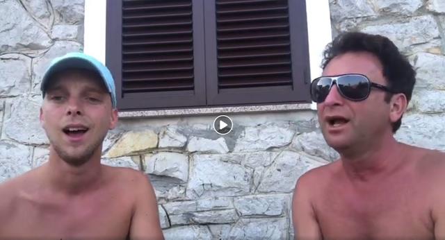 Sandro und sein Vater Freddy Malinowski im Duett. Sandro und sein Vater Freddy Malinowski im Duett.