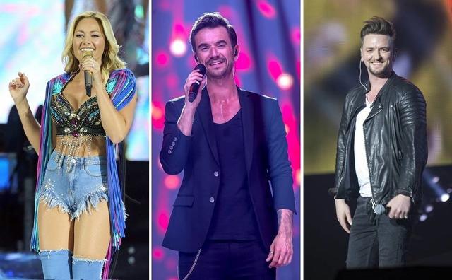 Helene Fischer, Florian Silbereisen und Ben Zucker Helene Fischer, Florian Silbereisen und Ben Zucker