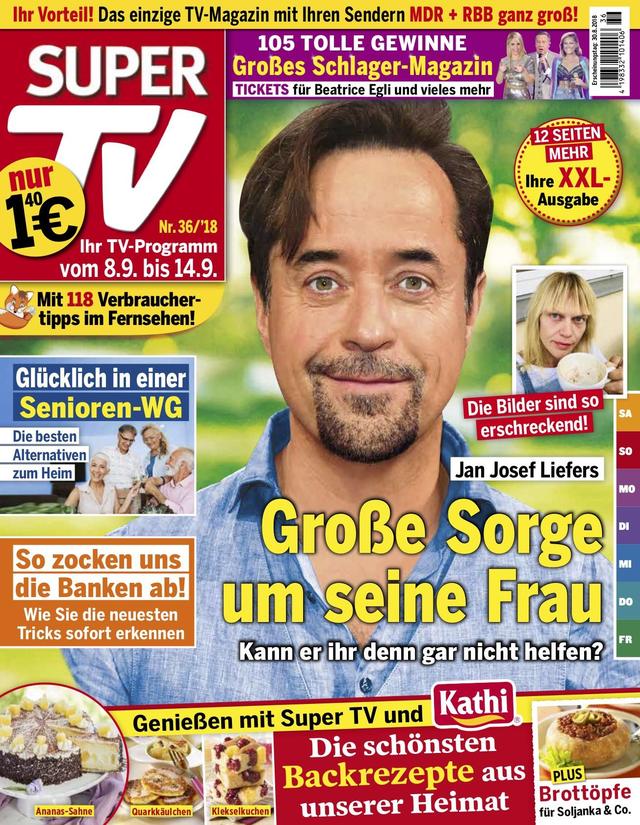 Die aktuelle Ausgabe der „Super TV“ mit dem Musik-Extra gibt es ab sofort am Kiosk! Die aktuelle Ausgabe der „Super TV“ mit dem Musik-Extra gibt es ab sofort am Kiosk!