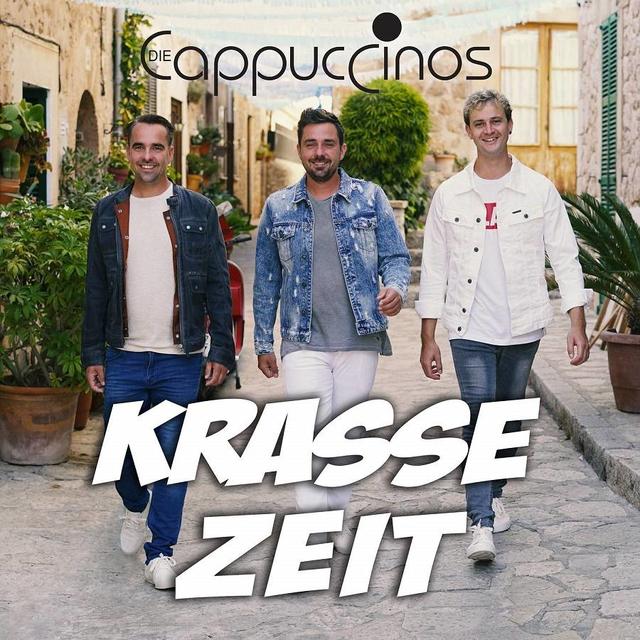 So sieht das Cover des neuen Cappuccinos-Albums "Krasse Zeit" aus. So sieht das Cover des neuen Cappuccinos-Albums "Krasse Zeit" aus.