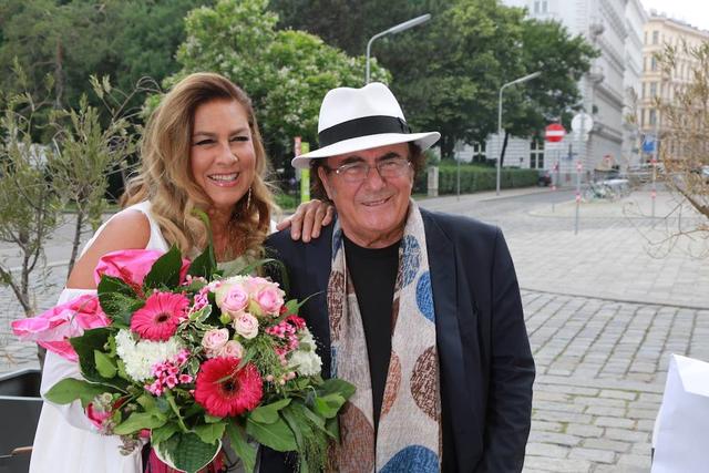 Romina Power und Al Bano im Juni 2018 in Wien. 