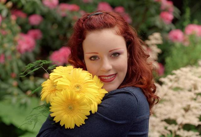 Jasmin Wagner alias Blümchen im Jahr 1998. 