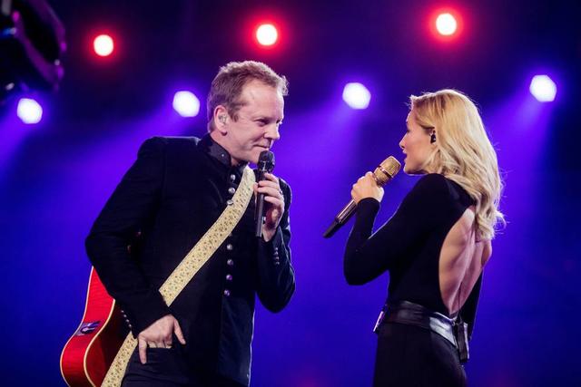 Mit Kiefer Sutherland („24“, „Melancholia“) hat Helene wieder einen Weltstar in der Show. Der kanadische Schauspieler macht auch Musik.