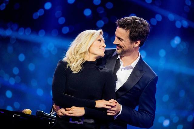 Helene Fischer und der Schauspieler Florian David Fitz 2018