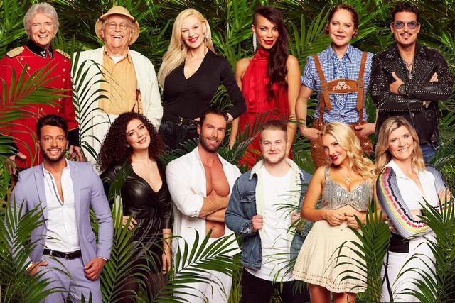 Die Dschungelkandidaten 2019: (v.h.l.): Peter Orloff, Tommi Piper, Sibylle Rauch, Gisele Oppermann, Doreen Dietel, Chris Töpperwien (v.v.l.): Domenico de Cicco, Leila Lowfire, Bastian Yotta, Felix van Deventer, Evelyn Burdecki, Sandra Kiriasis. Die Dschungelkandidaten 2019: (v.h.l.): Peter Orloff, Tommi Piper, Sibylle Rauch, Gisele Oppermann, Doreen Dietel, Chris Töpperwien (v.v.l.): Domenico de Cicco, Leila Lowfire, Bastian Yotta, Felix van Deventer, Evelyn Burdecki, Sandra Kiriasis.