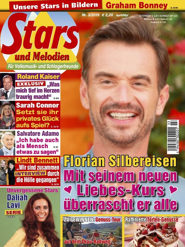 Die neue Ausgabe der „Stars & Melodien“ (Nr. 3/2019) gibt es ab sofort am Kiosk.