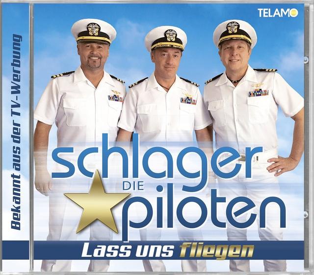 So sieht das Cover des neuen Schlagerpiloten-Albums aus.