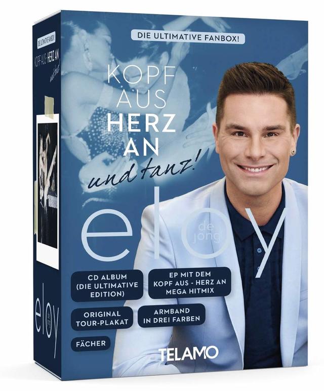 „Kopf aus, Herz an…und tanz!“ gibt es auch als limitierte Fanbox Edition. „Kopf aus, Herz an…und tanz!“ gibt es auch als limitierte Fanbox Edition.