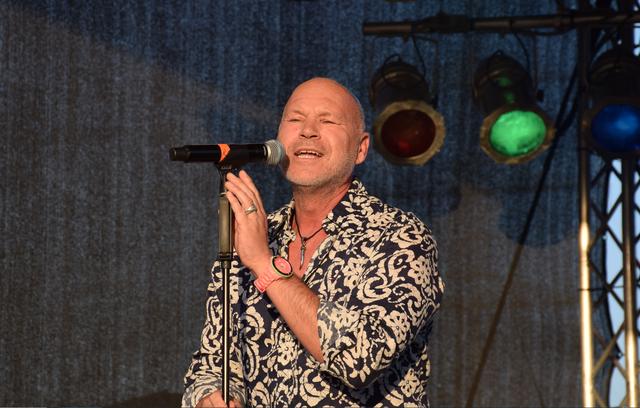 Olaf Henning bei der Sommer-Beachparty in Bottrop