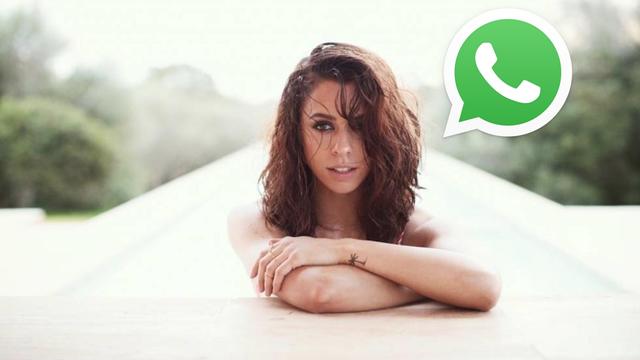 WhatsApp an Vanessa Mai