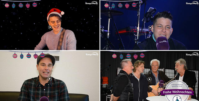 Vom 1. bis zum 24. Dezember grüßen euch die Stars und Sternchen der Schlager-Szene und senden nur für euch ihre Weihnachts-Botschaften. Die neuen Videos findet ihr immer hier unter diesem Artikel und auf der Facebook-Seite von SchlagerPlanet. Vom 1. bis zum 24. Dezember grüßen euch die Stars und Sternchen der Schlager-Szene und senden nur für euch ihre Weihnachts-Botschaften. Die neuen Videos findet ihr immer hier unter diesem Artikel und auf der Facebook-Seite von SchlagerPlanet.