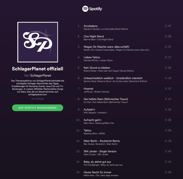 Spotify Playlist