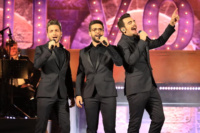 Piero Barone, Ignazio Boschetto und Gianluca Ginoble sind IL VOLO. 