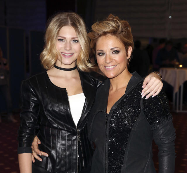 Michelle mit ihrer Tochter Marie Reim im Jahr 2015. 